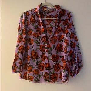 Alice + Olivia silk shirt